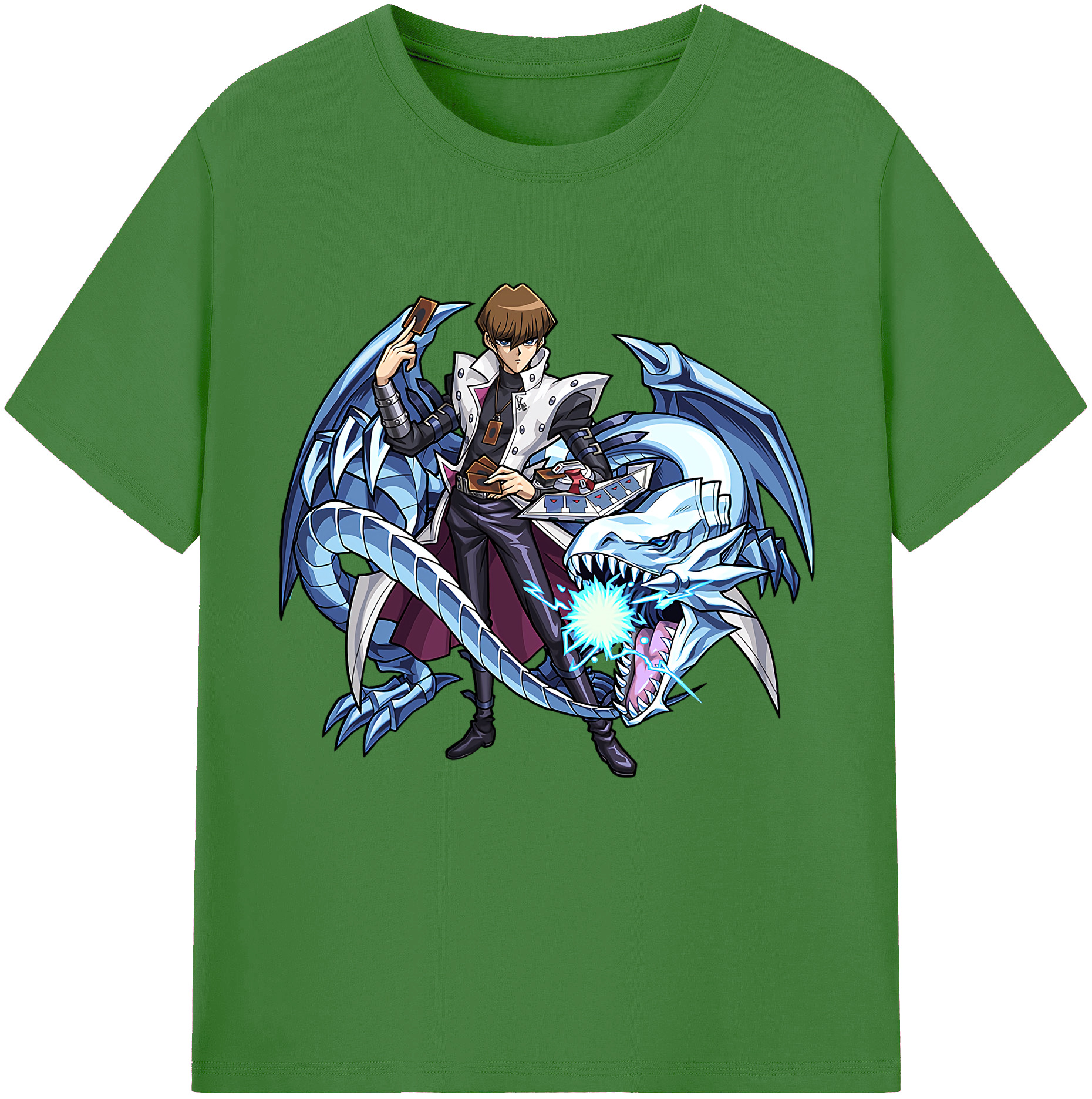 （画像用） 遊☆戯☆王 Yu-Gi-Oh! レディースカジュアルプリントTシャツ（綿100％）